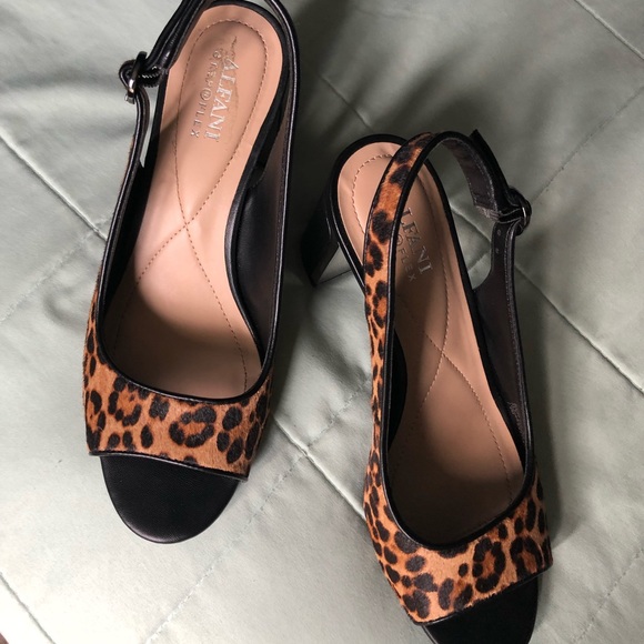 Alfani Florraa Calf Hair Slingback Heels - Picture 5 of 5